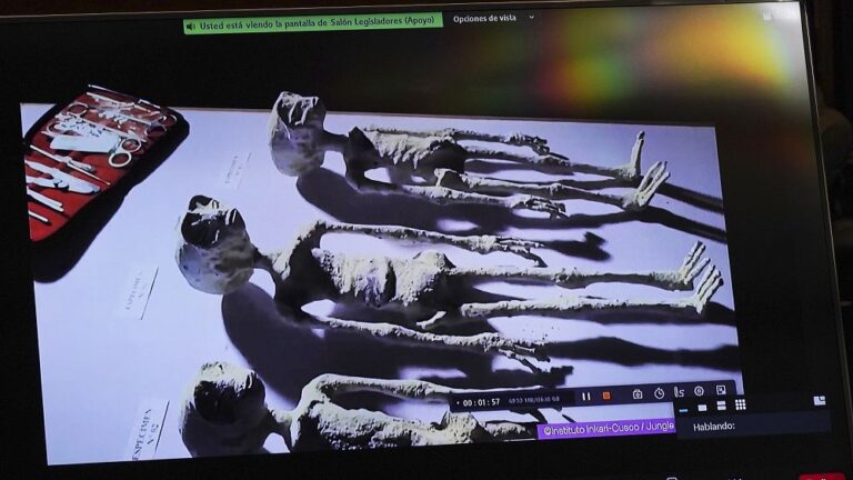 Tartışmalı ‘uzaylı fosilleri’ yeniden Meksika kongresinin gündeminde