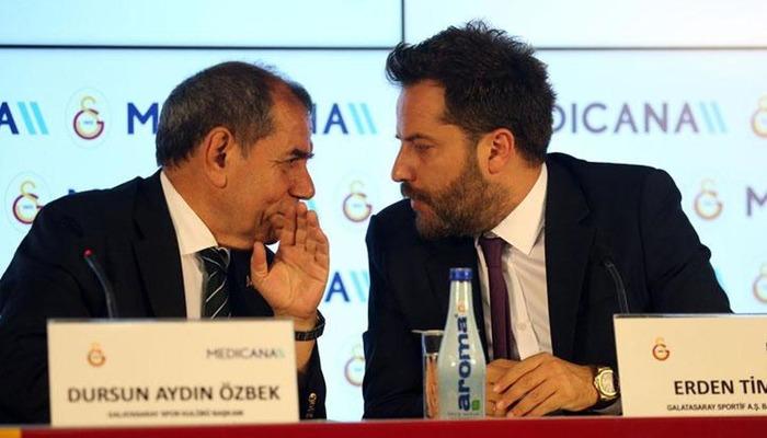 TFF’den Galatasaray’a şok! Hem Başkan Dursun Özbek, hem Başkan Vekili Erden Timur PFDK’lık olduGalatasaray