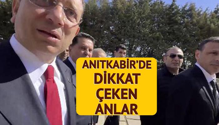 İmamoğlu’nun Anıtkabir ziyaretinde dikkat çeken anlar: İzin almanız gerekiyor