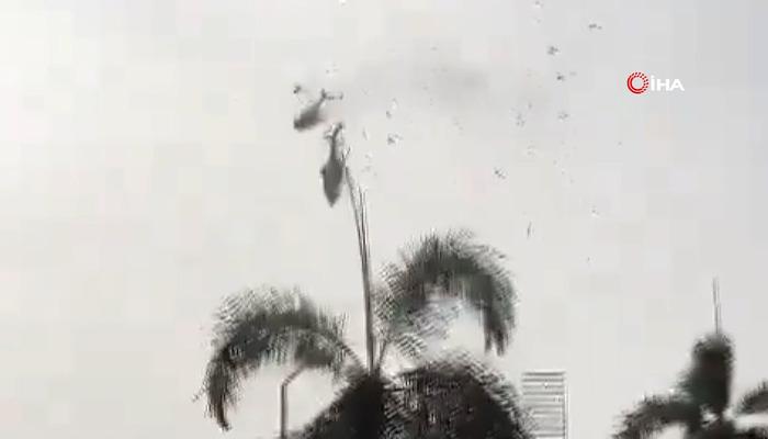 Geçit töreni provasında facia! İki helikopter havada çarpıştı: 10 ölü