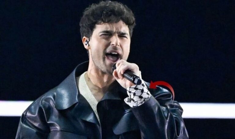 Filistin asıllı İsveçli şarkıcıdan Eurovision’da ‘kefiye’ ile Filistin mesajı – Son Dakika Dünya Haberleri