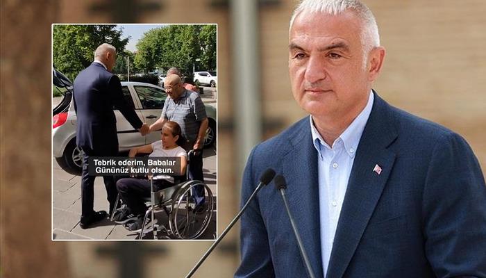 Bakan Ersoy’dan videolu ‘Babalar Günü’ paylaşımı! Bakanlık personelinin babasına sürpriz