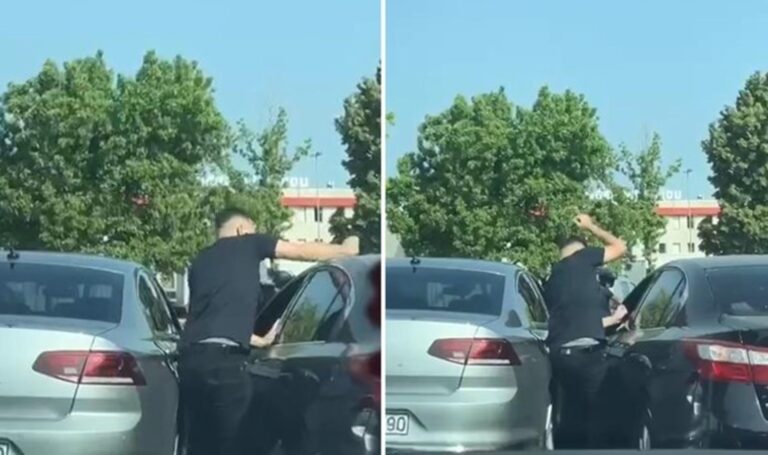 Küçükçekmece’de önünü kestiği otomobilin sürücüsüne bıçakla saldırdı – Son Dakika Türkiye Haberleri