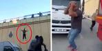 Kimse dinlemedi! Yere düştü!