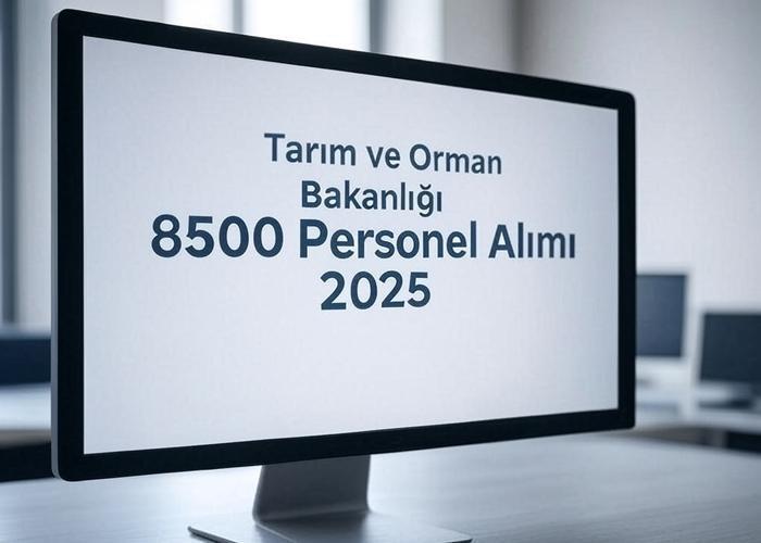 Tarım ve Orman Bakanlığı personel alımı başvurusu son durum ( 8500 personel alımı 2025) || Tarım ve Orman Bakanlığı 8.500 personel alımı başvuruları başladı mı, ne zaman alınacak, şartları neler?