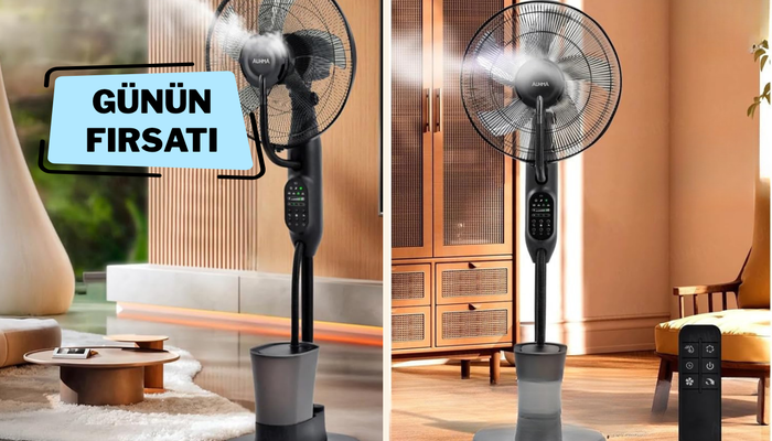 Yazın olmazsa olmaz! The Wlue Buzlu Vantilatör günün fırsat ürünü oldu