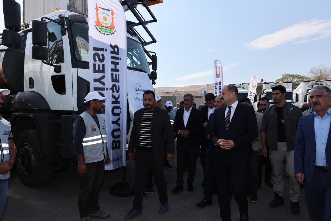 Şanlıurfa Büyükşehir Belediyesi filosunu genişletti! Belediye Başkanı Gülpınar: